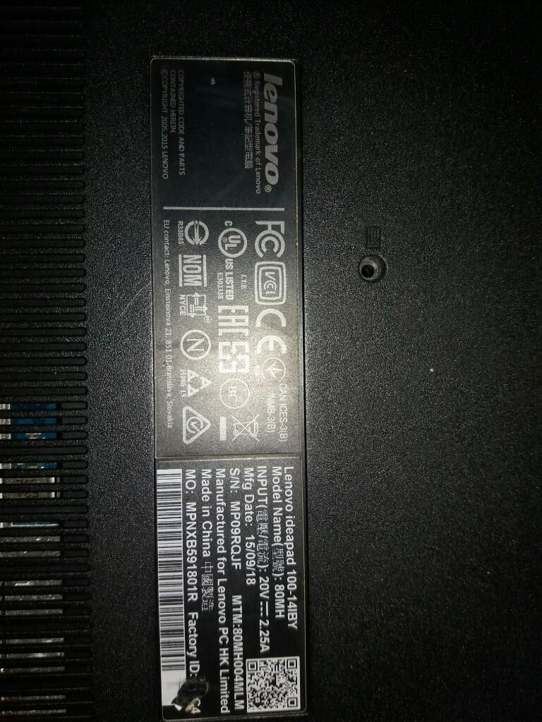 Vendo Ideapad iby,hdd500g,bateria