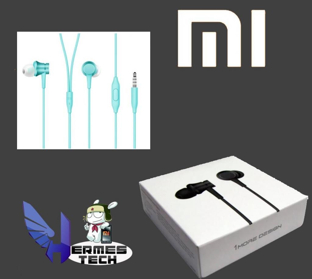 Audífonos Xiaomi Negros y Azules