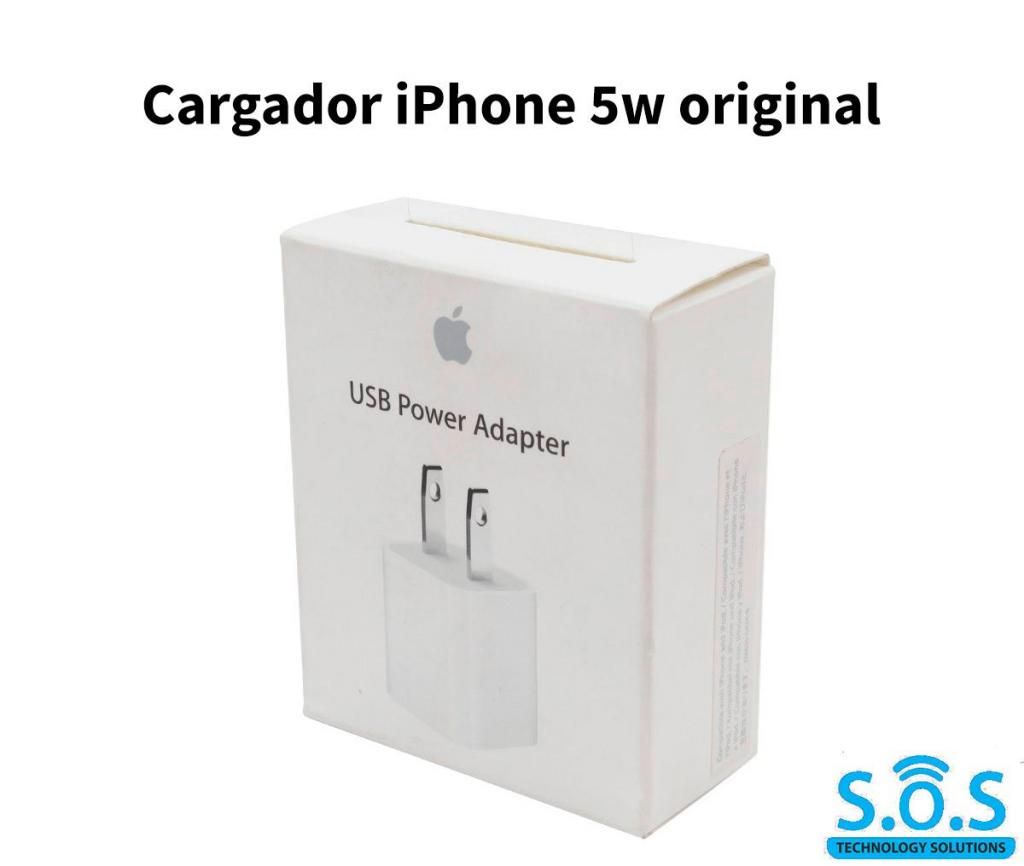 CARGADOR APPLE IPHONE 5W USB ORIGINAL