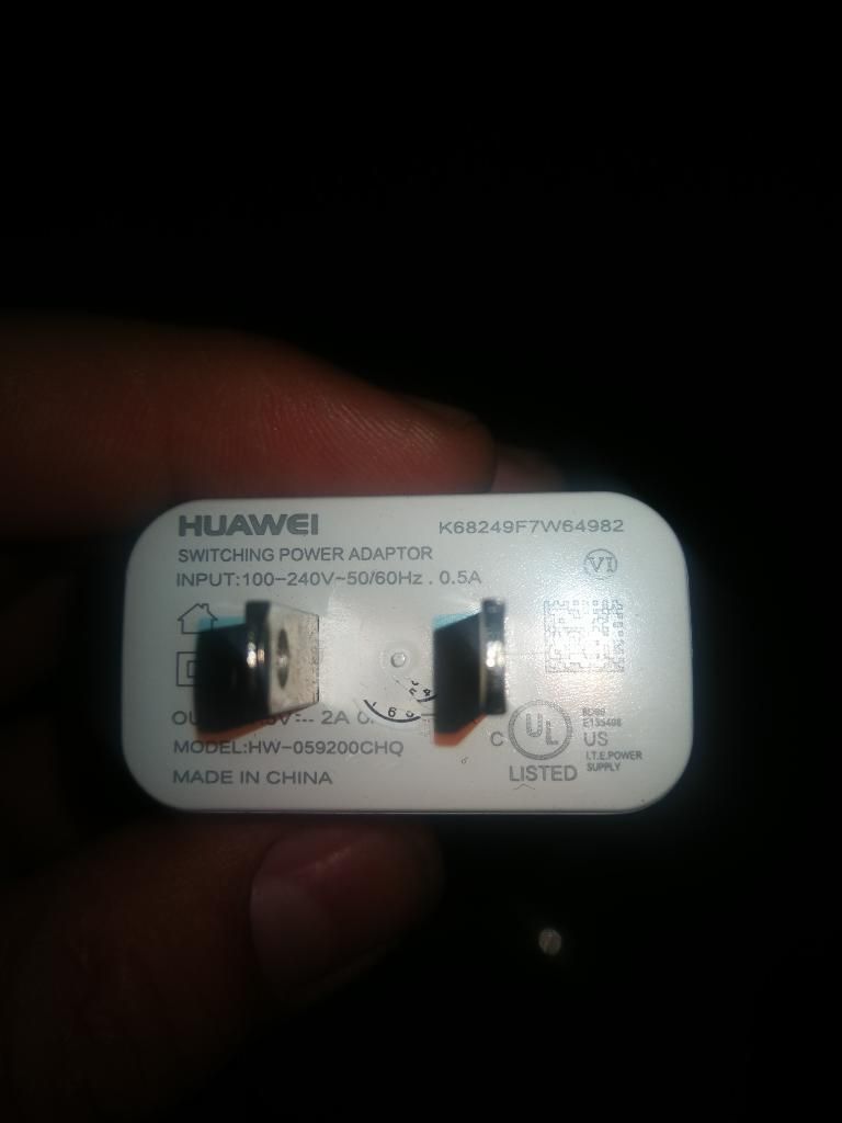 Vendo Cargador Huawei