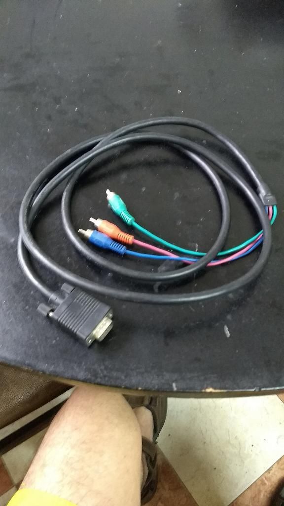 Cable Vga a Video Componente Rca