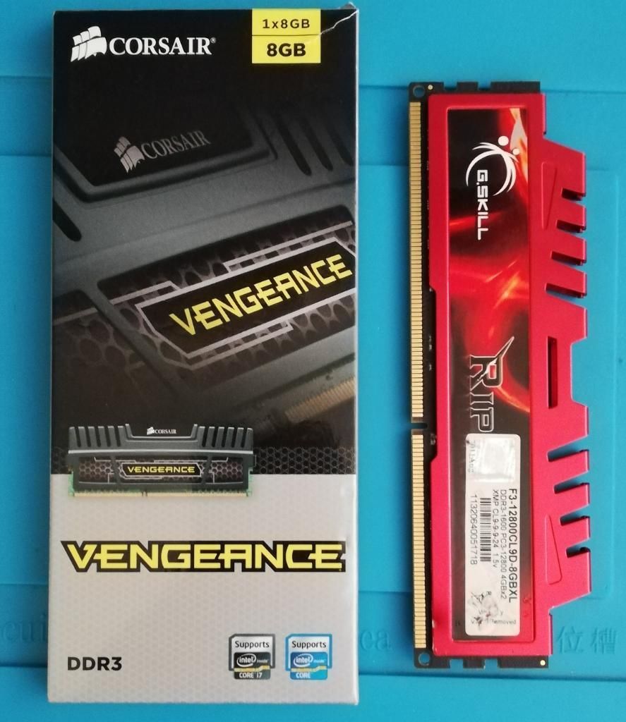 Memoria Ddr3 de 8 Corsair Revenge