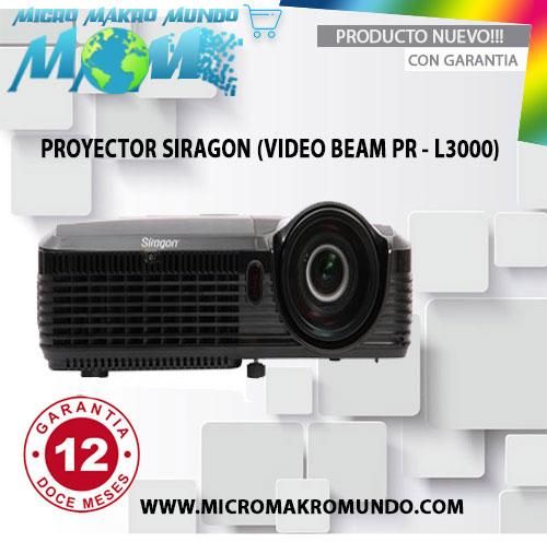 Proyector video Beam Siragon Pr L