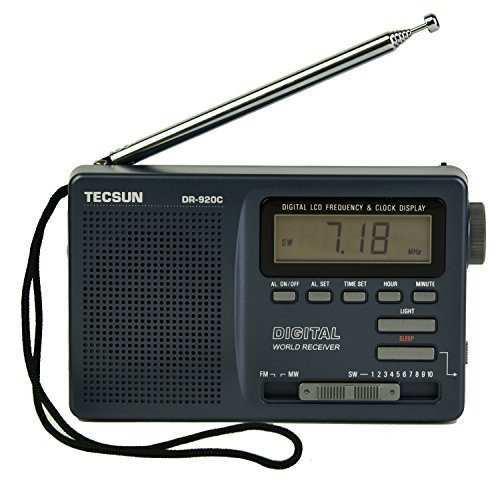 Tecsun Dr-920c Radio Digital De La Banda Del Mundo De Fm /