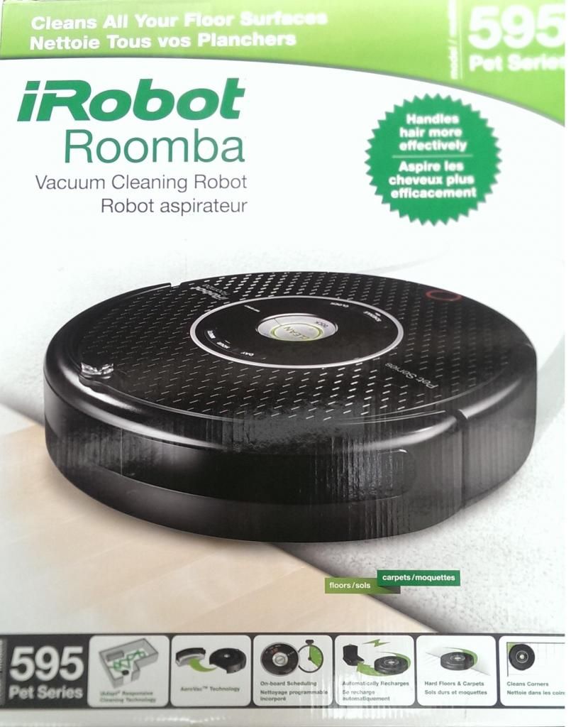 Aspiradora Robot Barredora IROBOT Roomba 595 Escoba