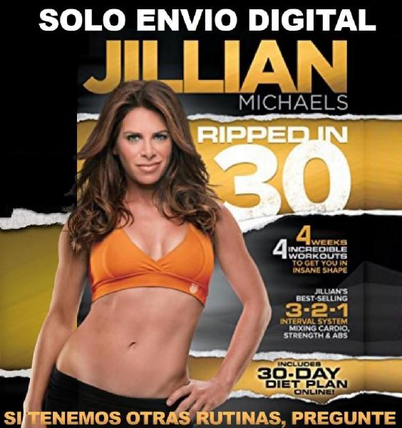 Jillian Michaels Marcate En 30 Dias Fitness Sin Pesas