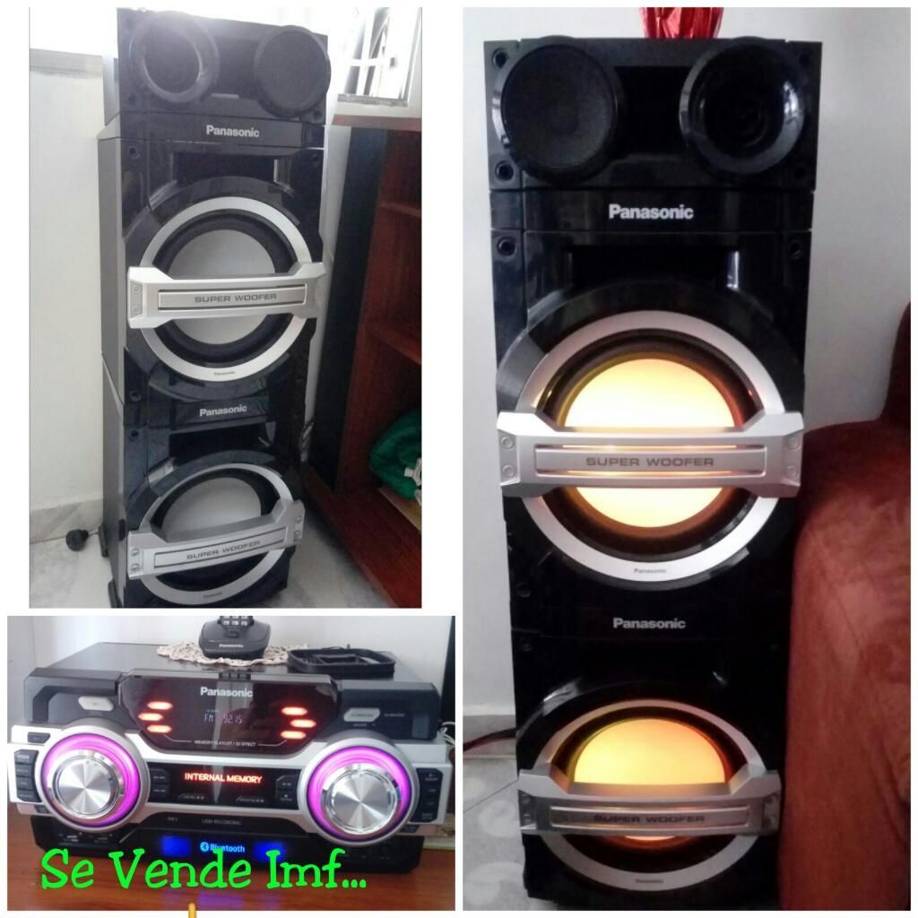 Vendo Equipo de Sonido Panasonic 800 Neg