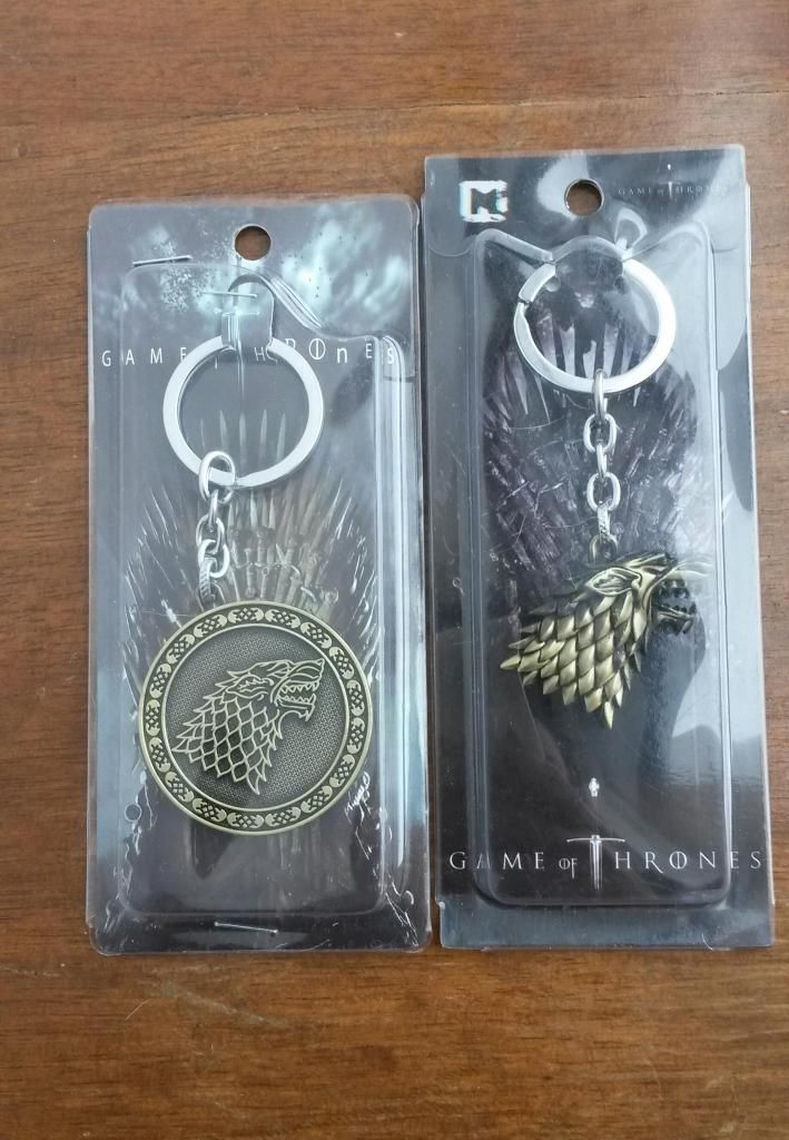 LLAVEROS EXCLUSIVOS de GAME OF THRONES JUEGO DE TRONOS