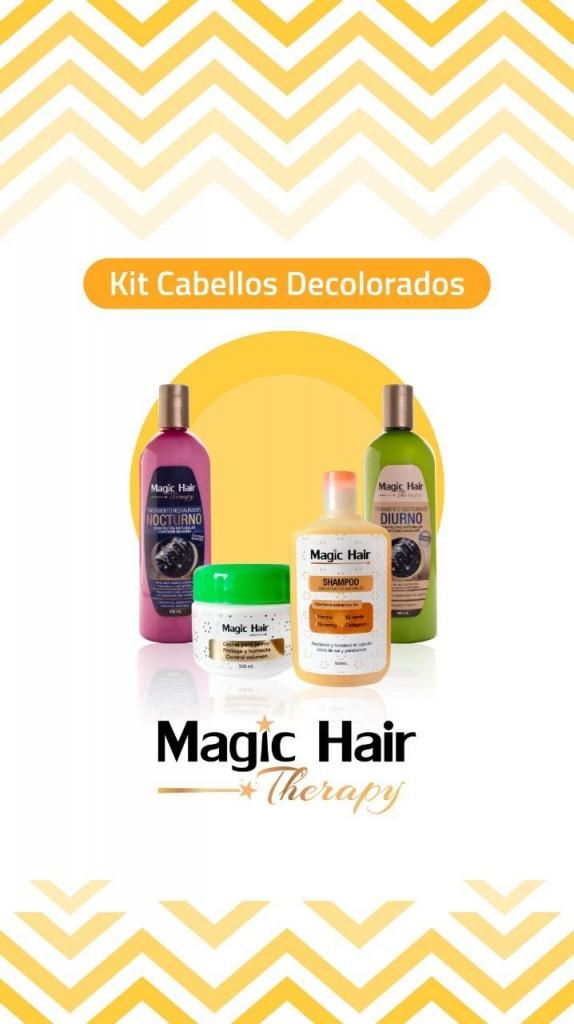 Magic Hair Kit Cabellos Decolorados