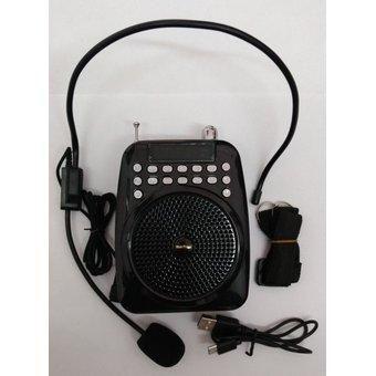 Megafono Altavoz Perifoneo Radio Usb Bluetooth Radio Diadema