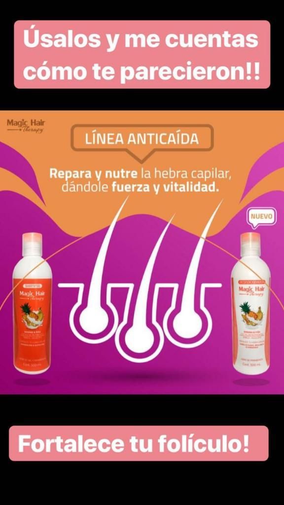 Shampoo Y Acondicionador Anticaída Mht