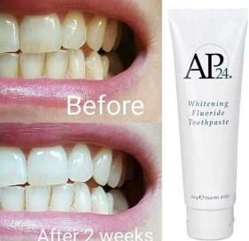 Belleza Crema dental blanqueadora ap24