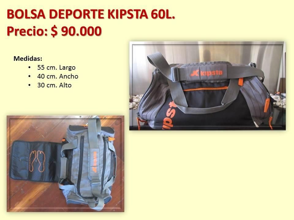 Bolsa deporte KIPSTA 60L