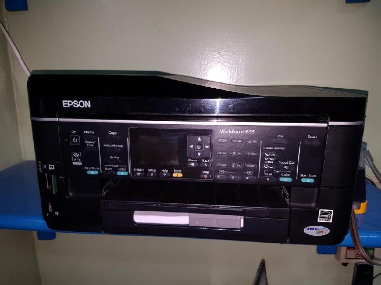 Epson Wf 635 con Sistema de Tinta