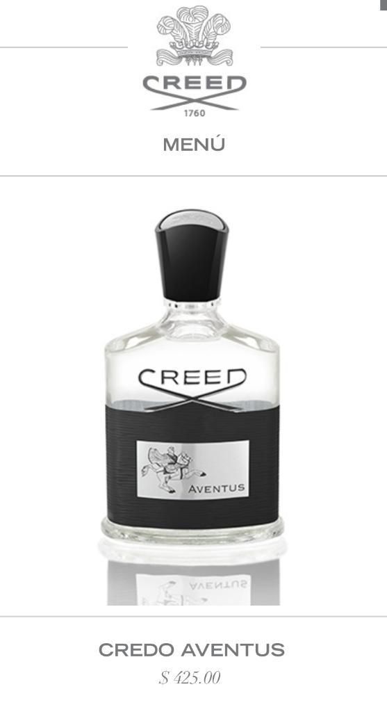 Perfume Creed Aventus 120ml Cambio