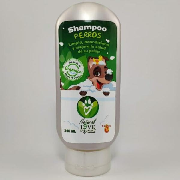 Shampoo biodegradable para perros