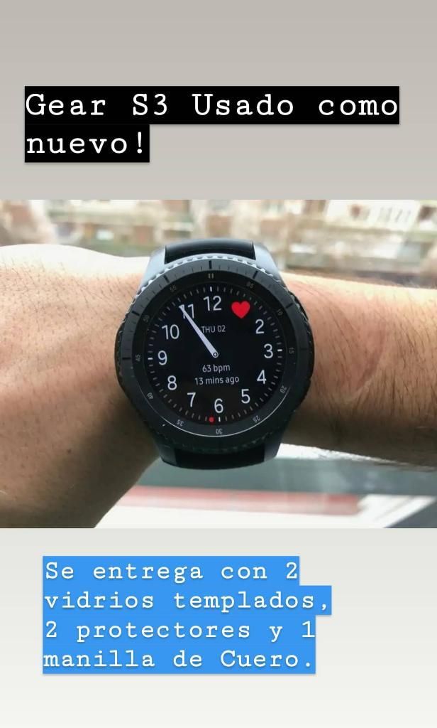 Smartwatch Samsung Gear S3 Accesorios