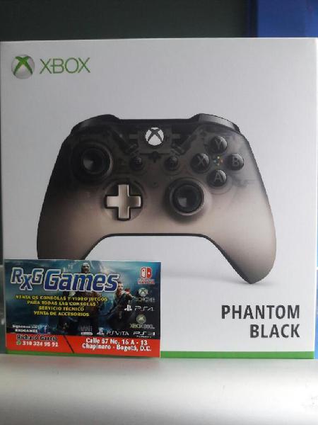 Control X Box One Phanton Black Nuevo