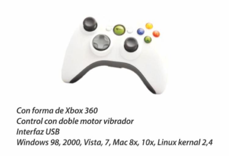 Control para Pc con Forma de Xbox 360
