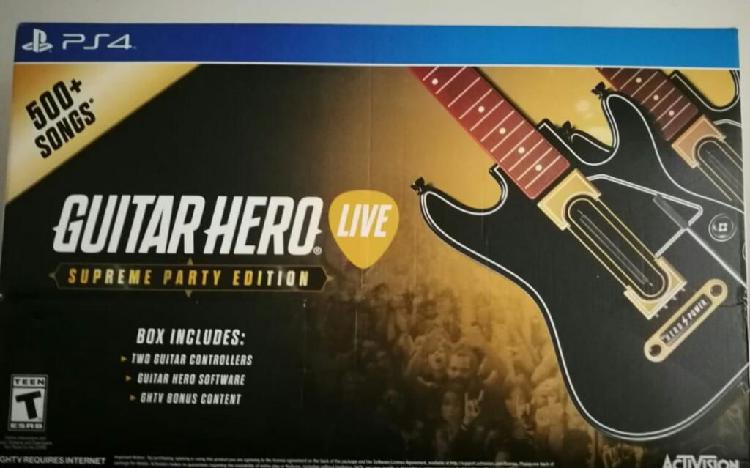 Guitarras Guitar Hero Play Station 4