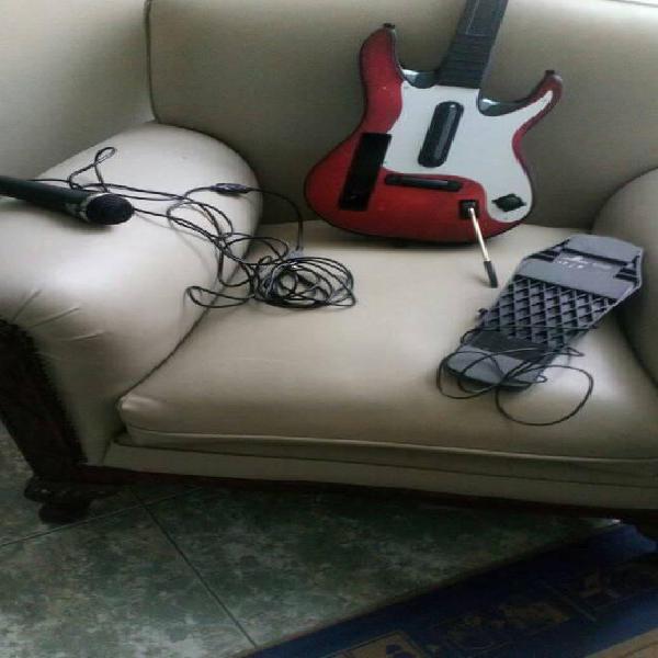 Kit banda Guitar Hero World Tour para Wii