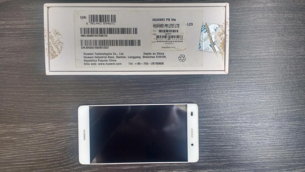 Oferta celular Huawei p8 lite 16 gb única dueña