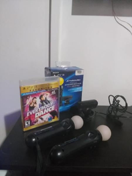 Ps Move 2 Controles Camara Mas Juego