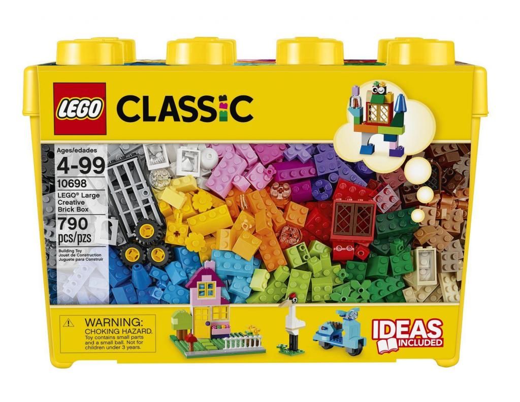 Caja Grande de Ladrillos de Lego