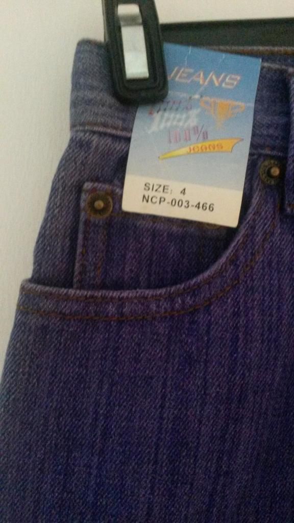 Clásicos JEANS AZULES PARA NIÑO DE 12 MESES. NUEVO!!!