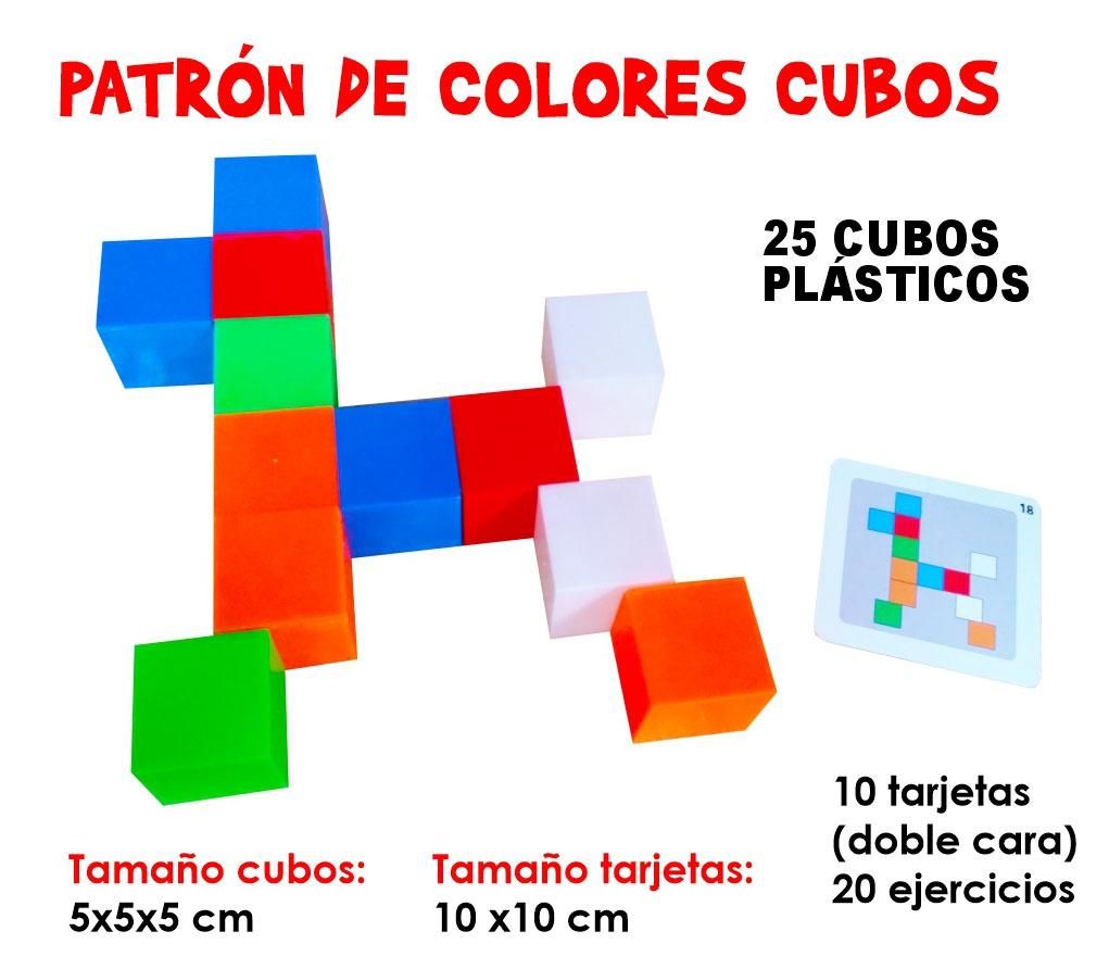 PATRON DE COLORES CUBOS