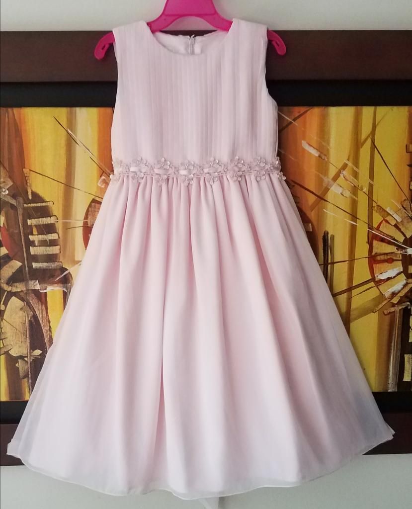 Vestido Elegante Para Niña Talla 6 Boutique Americana