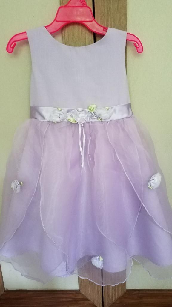 Vestido Princesa para Niña Talla 4t a 5t
