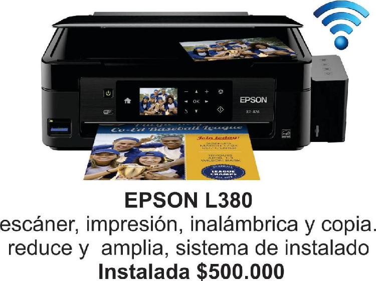 IMPRESORA EPSON XP434 CON SISTEMA DE TINTAS