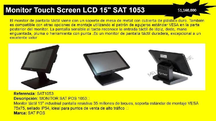 Monitor Touch Screen LCD 15 SAT 1053 tactil