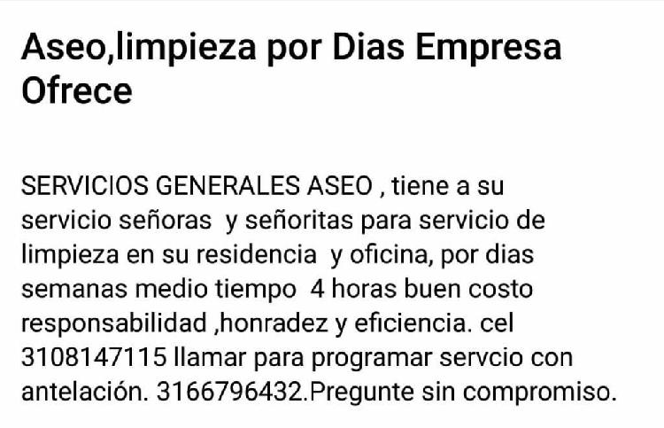 Servicios Generales de Aseo