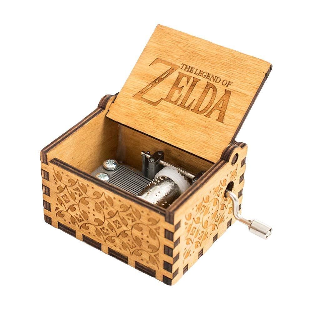 Caja Musical The Legend Of Zelda Madera Link