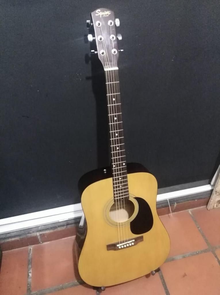 Guitarra Acustica Fender Squire Tipo Folk Sa-100
