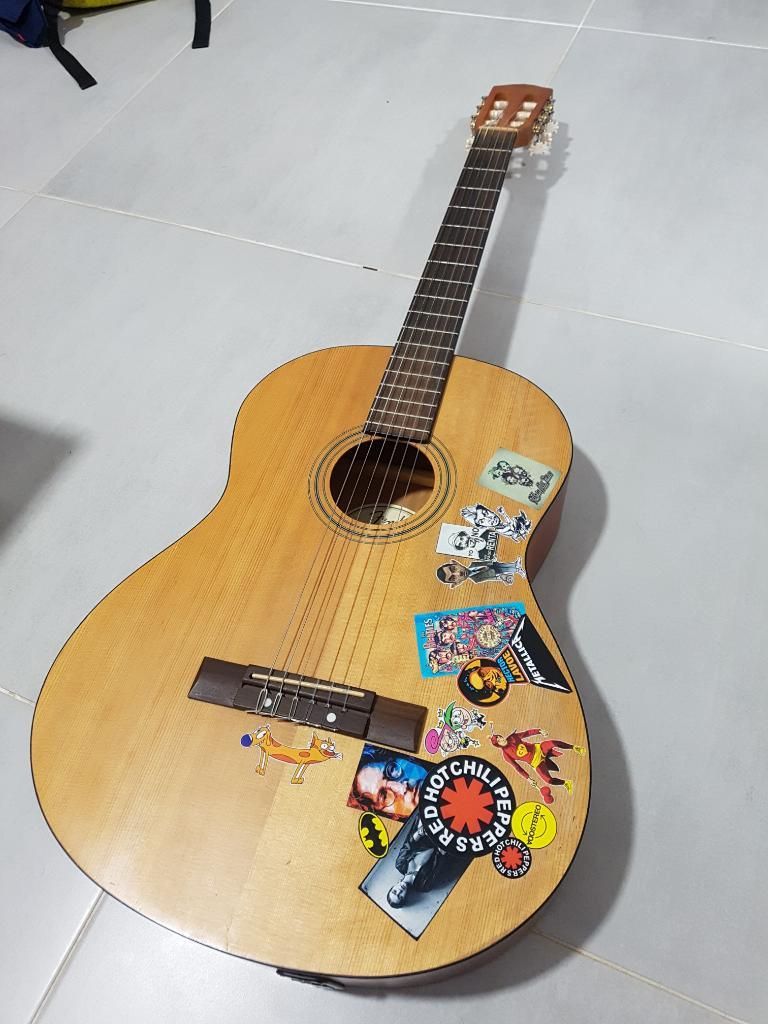 Guitarra Estuche Electro Acustica Fender