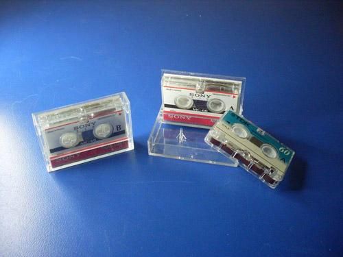 Lote micro cassettes antiguos para grabadora periodista