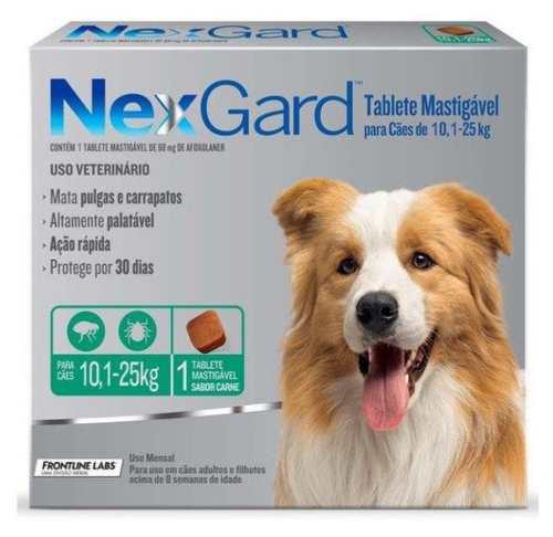 Nexgard Antipulgas Para Perro De 10 A 25 Kg