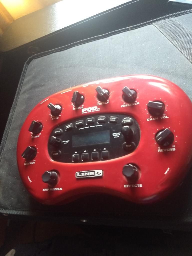 Pedalera Guitarra Line 6 Pod 2.0