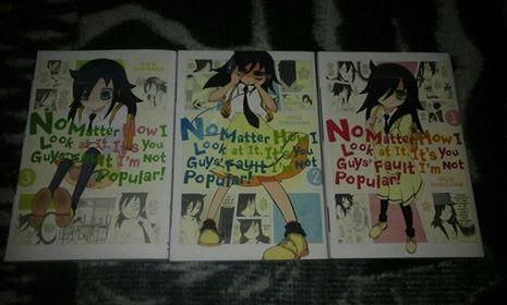 Watamote! Manga Vol 1 al 3