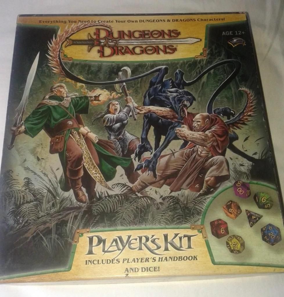 dungeons and dragons player kit