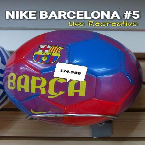 BALON FUTBOL NIKE 5 COSIDO BARCELONA