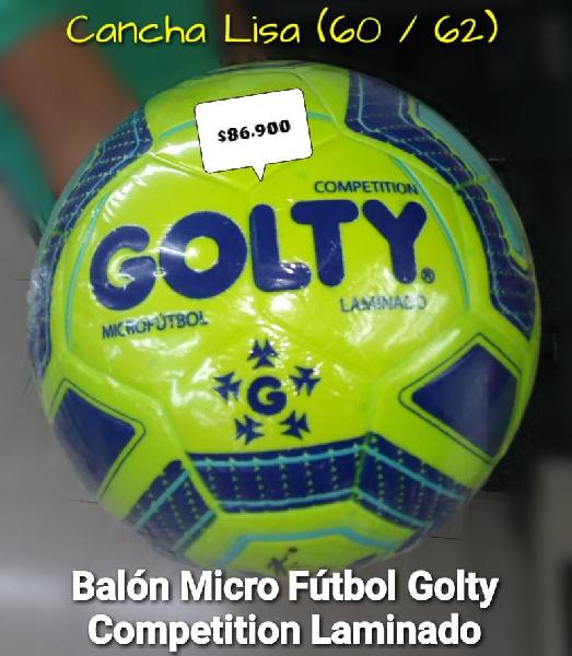 Balon Golty Micro Futbol Pro Cancha Lisa 60 62