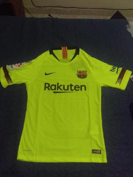 Camiseta de fútbol FC Barcelona 1819 Visitante