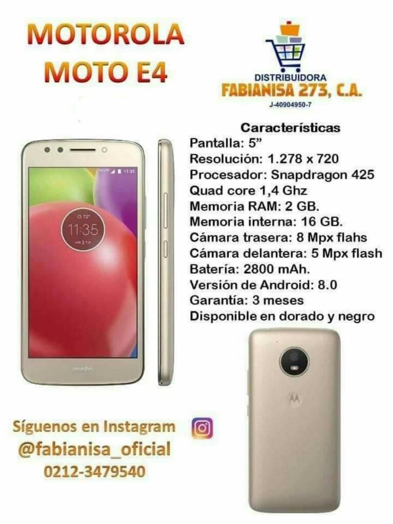 Moto E4 Importado