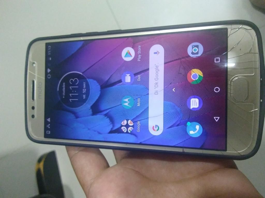 Moto G5s de 32gb Imei Original Fisurado