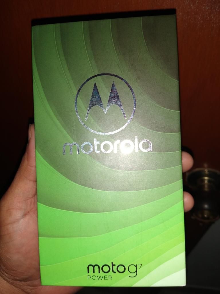 Vendo Moto G7 Power