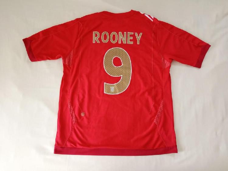 camiseta Wayne Rooney, Inglaterra 2005 2006 2007